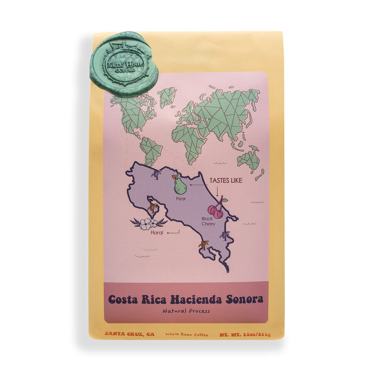Costa Rica Hacienda Sonora bag/product photo from 11th Hour Coffee