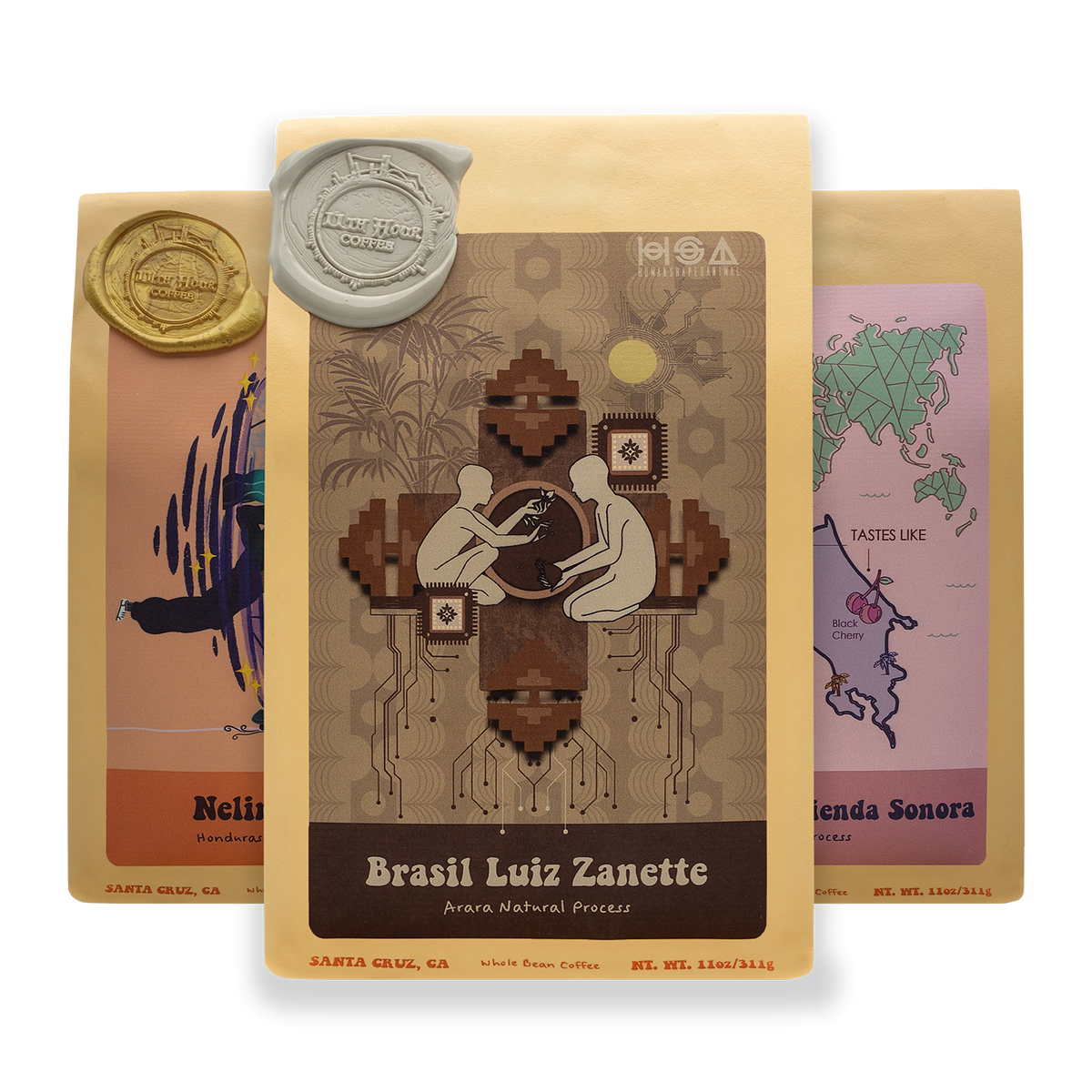 Roaster's Choice Single Origin Subscription bags/product photo from 11th Hour Coffee