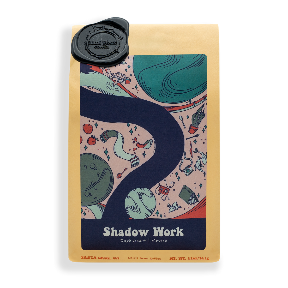 Shadow Work bag of coffee/product photo from 11th Hour Coffee