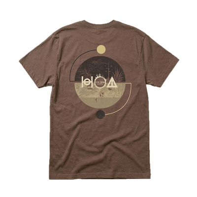11th Hour X H.S.A Brown Tee bag/product photo from 11th Hour Coffee — back view